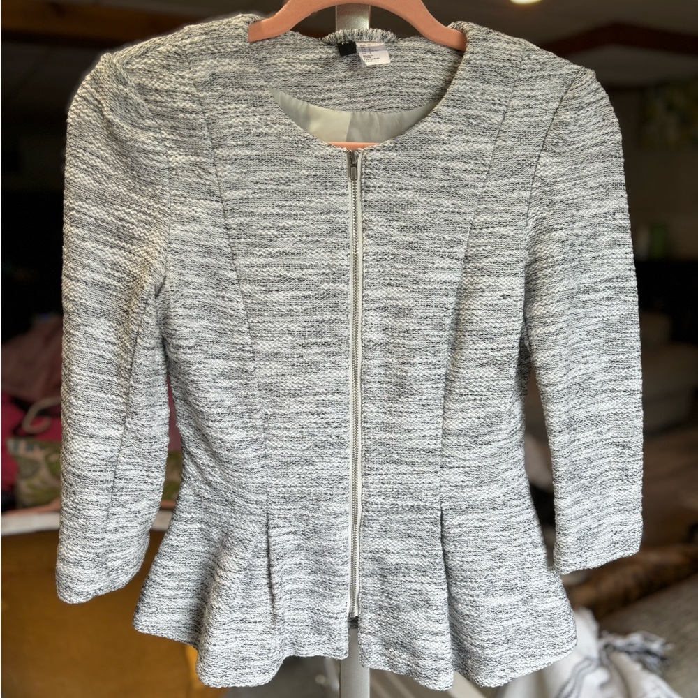 H&M Tweed Peplum